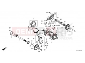 HONDA CRF1100D2N Africa Twin Adv Sports DCT 2022 E-16 CRANKSHAFT & PISTON