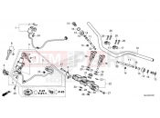 HONDA CRF1100D2N Africa Twin Adv Sports DCT 2022 F-7 HANDLE PIPE & TOP BRIDGE