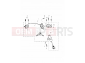 Triumph 2007 DAYTONA 600 & 650 Ignition Switch & LockSet