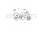 Triumph 2008 DAYTONA 600 & 650 Bodywork - Decals