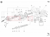 DUCATI Supersport 620 S OIL PUMP - FILTER » LUBRICATION SYSTEM