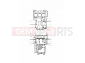 Triumph 1993 TRIDENT Crankcase Fixings 9873 »
