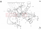 DUCATI Supersport 620 S THROTTLE BODY » INTAKE, CARBURETTOR