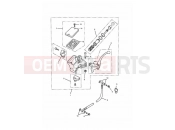 Triumph 1994 TRIDENT Clutch Master Cylinder