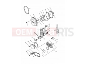 Triumph 1998 TRIDENT Engine Covers Black 4902 »