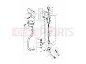 Triumph 2002 THUNDERBIRD SPORT Rear Brake Master Cylinder