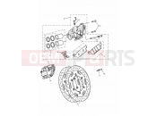 Triumph 2004 THUNDERBIRD SPORT Front Brake Caliper & Discs