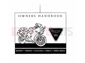 Triumph 1995 SPEED TRIPLE (CARBS) Owners Handbook 1995 Models