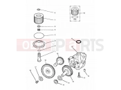 Triumph 1995 SPEED TRIPLE (CARBS) Lubrication System