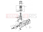 Triumph 1997 SPEED TRIPLE (CARBS) Crankshaft, Connecting Rods...