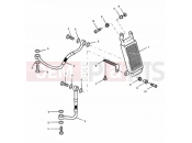 Triumph 1998 SPEED TRIPLE 885cc\955cc (EFI) > 141871 Oil Cooler 955cc Engine