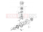 Triumph 1998 SPEED TRIPLE 885cc\955cc (EFI) > 141871 Crankshaft, Connecting Rods...