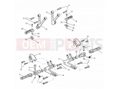 Triumph 1999 SPEED TRIPLE 885cc\955cc (EFI) > 141871 Footrests & Mountings