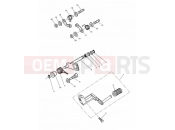 Triumph 2001 SPEED TRIPLE 885cc\955cc (EFI) > 141871 Gear Change Mechanism 87317