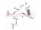 Triumph 2001 SPEED TRIPLE 885cc\955cc (EFI) > 141871 Oil Cooler 885cc Engine