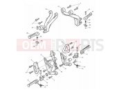 Triumph 2002 SPEED TRIPLE 141872 > 210444 Footrests & Mountings 186150
