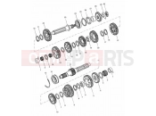 Triumph 2002 SPEED TRIPLE 141872 > 210444 Transmission