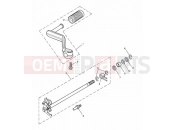 Triumph 2002 SPEED TRIPLE 141872 > 210444 Gear Change Mechanism