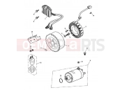 Triumph 2002 SPEED TRIPLE 141872 > 210444 Alternator/Starter
