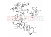 Triumph 2002 SPEED TRIPLE 141872 > 210444 Headlight Assembly
