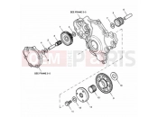 Triumph 2004 SPEED TRIPLE 141872 > 210444 Alternator & Starter Drive Gears