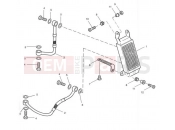 Triumph 2004 SPEED TRIPLE 141872 > 210444 Oil Cooler Speed