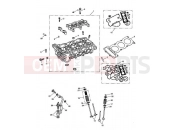 Triumph 2004 SPEED TRIPLE 141872 > 210444 Cylinder Head & Valves