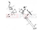 Triumph 2006 SPEED TRIPLE 210445 > 461331 Sidestand