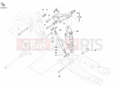 DUCATI Superbike 749 REAR SHOCK ABSORBER » SWING ARM
