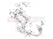 Triumph 2006 SPEED TRIPLE 210445 > 461331 Exhaust System 333179