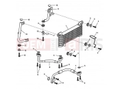 TRIUMPH SPEED TRIPLE 210445 > 461331 Oil Cooler Eng No 261328