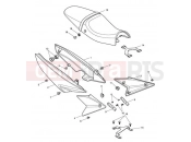 Triumph 2009 SPEED TRIPLE 210445 > 461331 Rear Bodywork & Seat 333179