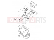 Triumph 2009 SPEED TRIPLE 210445 > 461331 Rear Brake & Disc