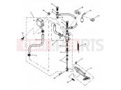 Triumph 2009 SPEED TRIPLE 210445 > 461331 Rear Brake Master Cylinder...