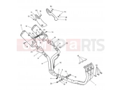 Triumph 2009 SPEED TRIPLE 210445 > 461331 Exhaust System 281465