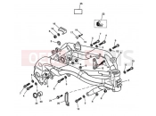Triumph 2010 SPEED TRIPLE 210445 > 461331 Main Frame & Fittings
