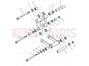 Triumph 2010 SPEED TRIPLE 210445 > 461331 Rear Suspension Linkage