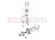 Triumph 2010 SPEED TRIPLE 210445 > 461331 Crankshaft, Connecting Rods...