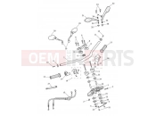 Triumph 2014 SPEED TRIPLE 461332 > 735437 High Handlebars & Switches