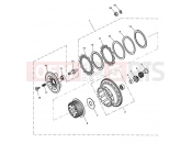 Triumph 2016 SPEED TRIPLE 461332 > 735437 Clutch