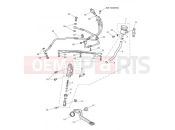 Triumph 2016 SPEED TRIPLE 461332 > 735437 Rear Brake Master Cylinder...