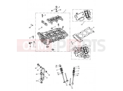 Triumph 2016 SPEED TRIPLE 461332 > 735437 Cylinder Head & Valves