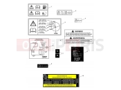 Triumph 2011 SPEED TRIPLE 461332 > 735437 Warning Labels