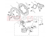 Triumph 2011 SPEED TRIPLE 461332 > 735437 Rear Brake & Disc