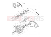 Triumph 2013 SPEED TRIPLE 461332 > 735437 Rear Wheel & Final Drive