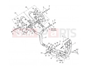 Triumph 2013 SPEED TRIPLE 461332 > 735437 Exhaust System