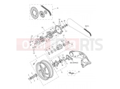 Triumph 2014 SPEED TRIPLE R > 735336 Rear Wheel & Final Drive 602552