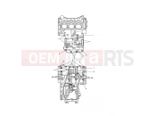 Triumph 2014 SPEED TRIPLE R > 735336 Crankcase Bolts
