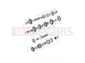 Triumph 2015 SPEED TRIPLE R > 735336 Transmission