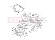 Triumph 2012 SPEED TRIPLE R > 735336 Main Frame & Fittings